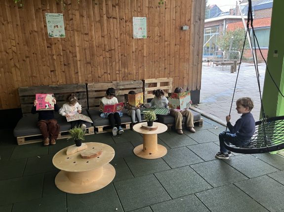 gezelige leeshoek- coin lecture cosy